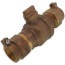 LEGEND VALVE LEGE-314-218NL 2 in Pack Joint Cts Curb Stop No Lead Bronze