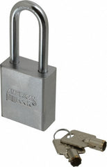 AMERICAN LOCK American Lock A7201 Steel Padlock 1-3/4 in 7-pin