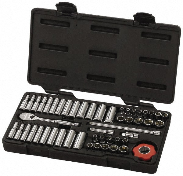 GEARWRENCH Gearwrench 80300 51 Pc Deep Standard Socket Set 1/4 in Drive
