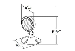 HALCO LIGHTING Halco Lighting 97012 Evade Single Remote Outdoor Head Gen2 0.8W (Round Head) EV2-RH-1-OUT-RD