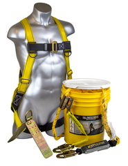 GUARDIAN FALL PROTECTION Guardian Fall Protection 815 Vertical Lifeline Kit 50 Ft