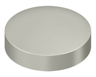 DELTANA Deltana SCF100U15 Round Flat Screw Cover Satin Nickel