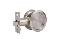 WESLOCK Weslock 00627XNXN Round Passage Pocket Door Lock Satin Nickel
