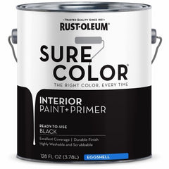 RUST-OLEUM Rust-oleum 380218 Interior Wall Paint Primer Eggshell Black
