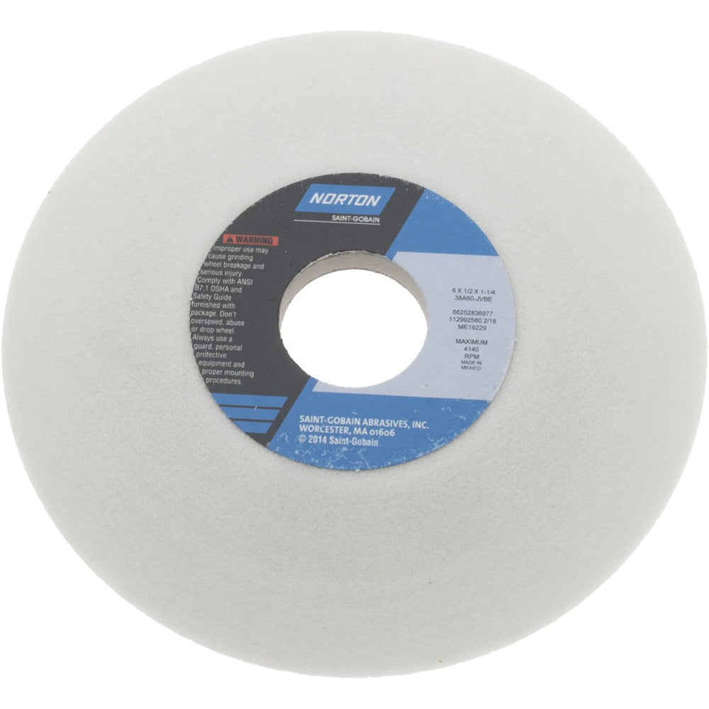 NORTON Norton 66252836977 Type 12 Grinding Wheel 6 in 60 Grit