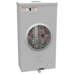 MILBANK Milbank U6193-RL-QG-AMS Ringless Meter Socket 600 VAC 125 Amp 1 Phase NEMA 3R
