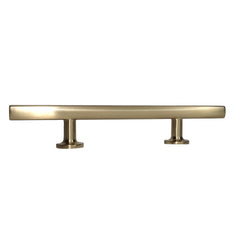 EMTEK Emtek 86682US4 Freestone Extended Cabinet Pull Satin Brass