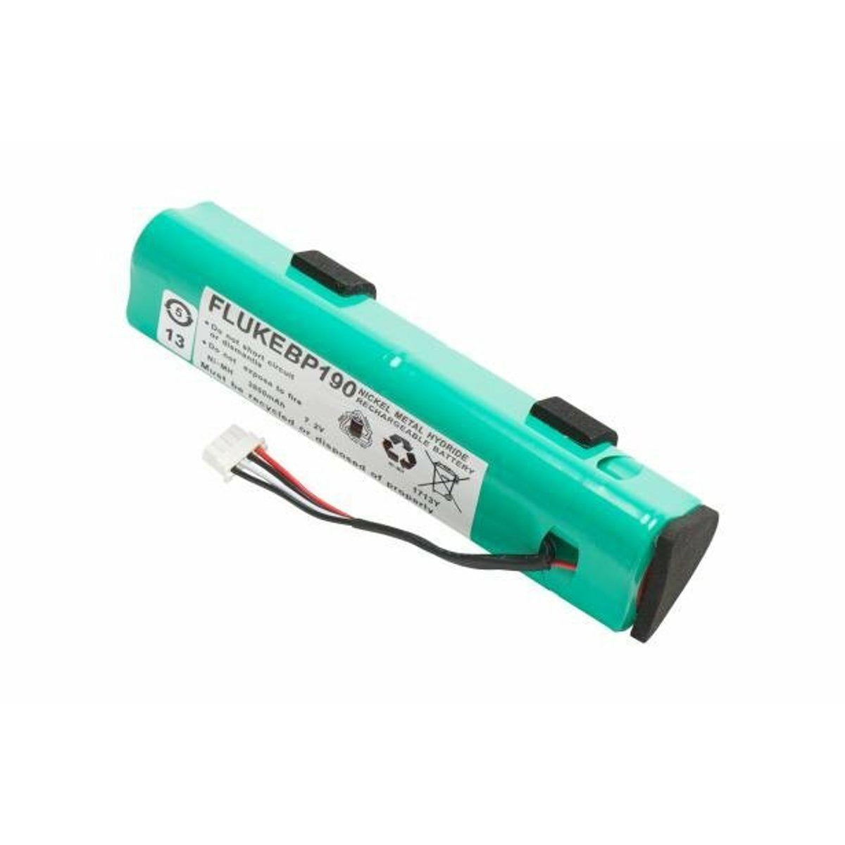 FLUKE Fluke BP190 Rechargeable NiMH Battery Pack 7.2 VDC (Pack) B11432, 677390