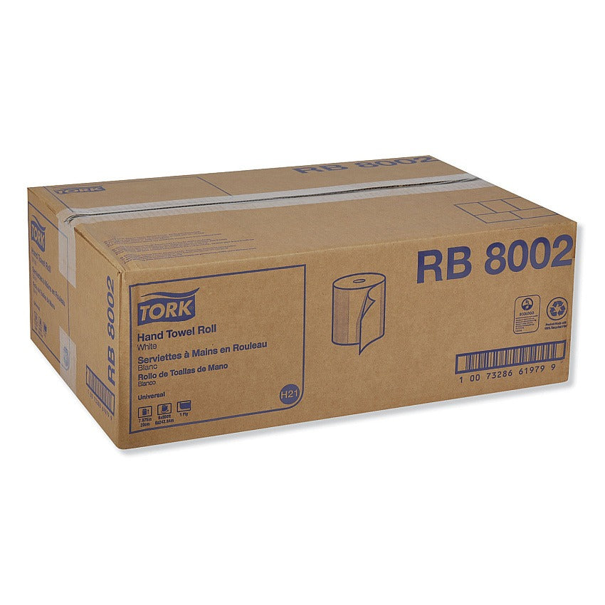 TORK Tork TRKRB8002 Universal Hardwound Paper Towels 800 ft 6 Rolls