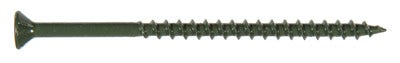 HILLMAN Hillman Fasteners 48406 Deck Screws 3in X No10 Green Ceramic 25lb