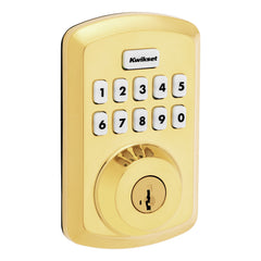 KWIKSET Kwikset 9250TRS-L03S Powerbolt 2 Smartcode Deadbolt Lifetime Brass