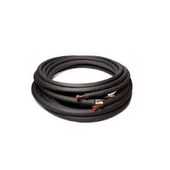 MUELLER INDUSTRIES Mueller Industries 40620500B3B6 Mini split refrigerant line set 1/4 in liquid x 3/8 in suction 50 ft 1/2 in insulation