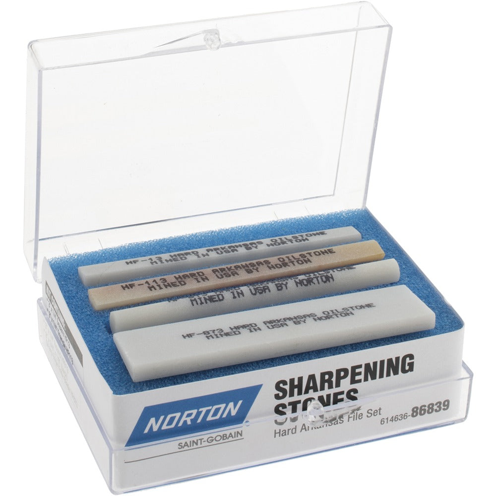 NORTON Norton 61463686839 Novaculite Stone Kit 4 Piece