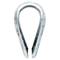 PEERLESS Peerless 4514140 Wire Rope Thimble 3/16 Inch Zinc Plated
