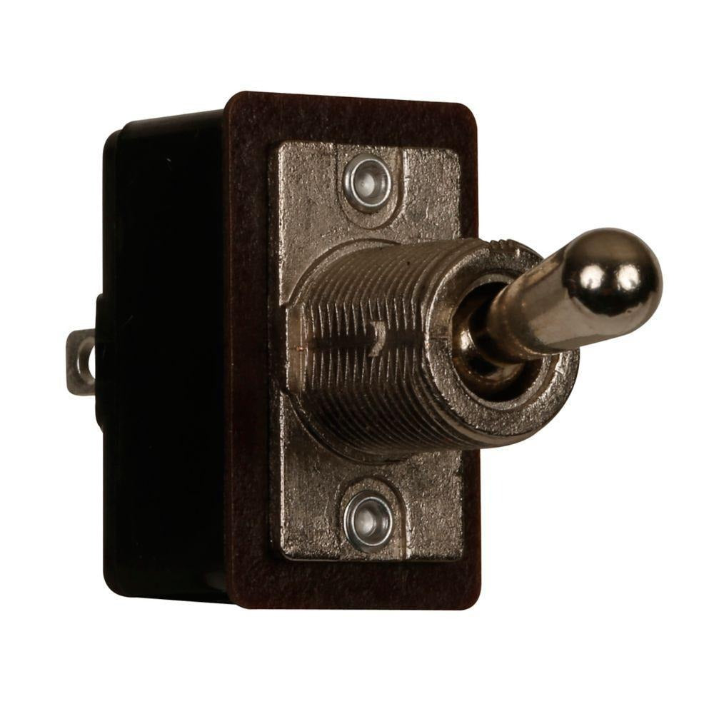 EATON Eaton 8373K107 Ac/Dc rated toggle switch Dpdt On-None-On 7 A 125 Vac (0.469 in bushing)