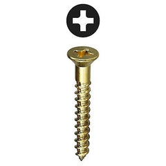 DOTTIE L H Dottie Co PHFWB123 Flat Head Phillips Wood Screw