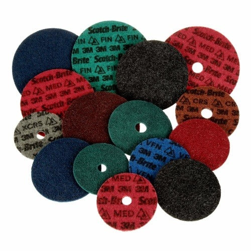 3M 3M 7100271025 Scotch-Brite Precision Surface Conditioning Disc PN-DH Extra Coarse 7 in x 7/8 in 25 Pack