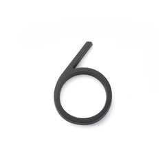 EMTEK Emtek 2836US19 Modern 6 House Number Flat Black