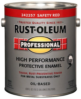 RUST-OLEUM Rust-oleum 242257 Protective Enamel Safety Red 1 Gallon
