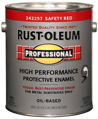 RUST-OLEUM Rust-oleum 242257 Protective Enamel Safety Red 1 Gallon