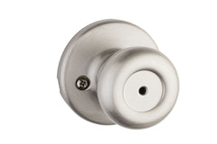 KWIKSET Kwikset 300T-15 Tylo Knob Privacy Door Lock Satin Nickel