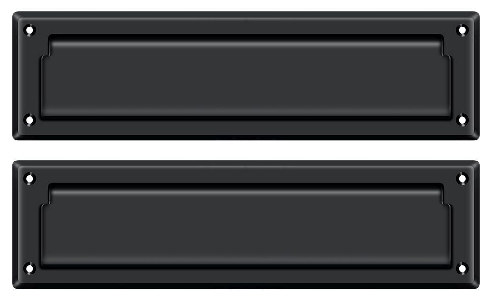 DELTANA Deltana MS212U19 Mail Slot Interior Flap Black