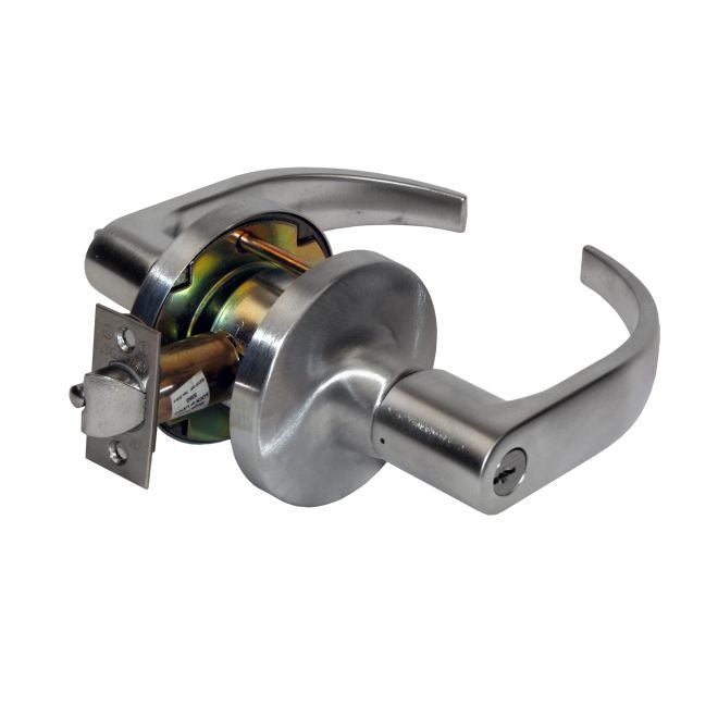 FALCON Falcon T511PQUA626 T Series Quantum Lever Lock Satin Chrome