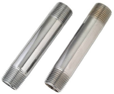 BRASSCRAFT Brass Craft Service Parts 165190 Chrome Nipple 3/8 X 4 in