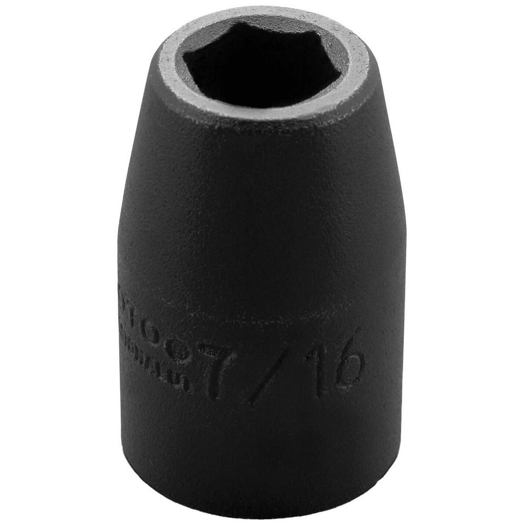 PROTO Proto J7414H Impact Socket 1/2 in Drive 7/16 in 6-pt