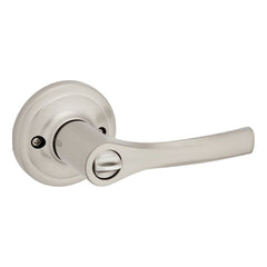 KWIKSET Kwikset 300HYL-15 Henley Lever Privacy Door Lock Satin Nickel
