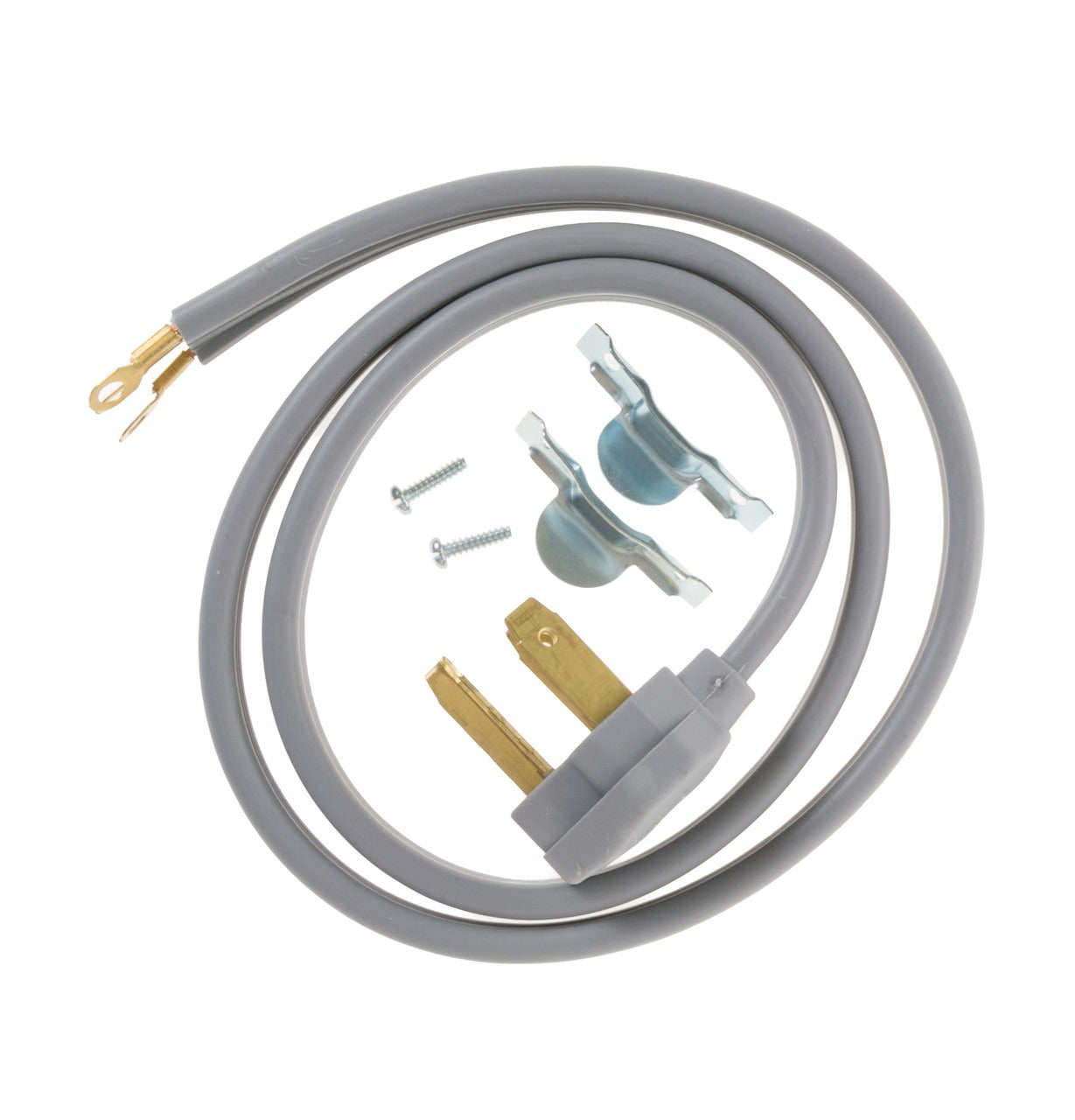 GE APPLIANCES Ge Appliances WX09X10002 4 feet and 30 Amp 3-Wire Dryer Cord 30 Amp (4 ft Right-Angle) WX09X10002