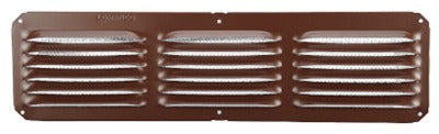 LOMANCO Lomanco C416BR Cornice Under Eave Vent 16x4 Brown
