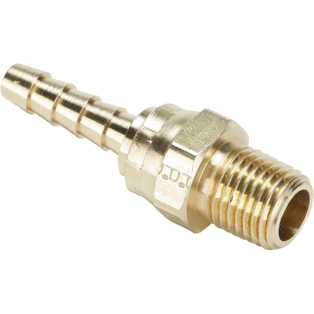 PARKER Parker 125HBLSV-6-6 Brass Barbed Hose Fitting 3/8in