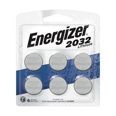 ENERGIZER Eveready Battery Co 2032BP-6 CR2032 Battery 6 Pack