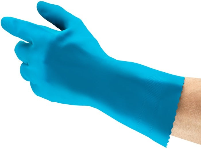 ANSELL Ansell 87315090BP AlphaTec 87-315 Natural Rubber Latex Work Gloves Size 8.5/9 24 Pack 87315090BP