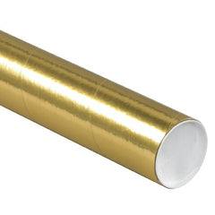 BSC PREFERRED Bsc Preferred P3024GO Gold Mailing Tubes Case of 24