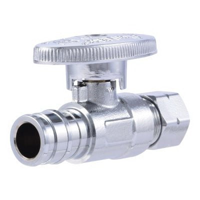 SHARKBITE Sharkbite UAB23057LFA Pex-a Straight Stop Valve 1/2x3/8