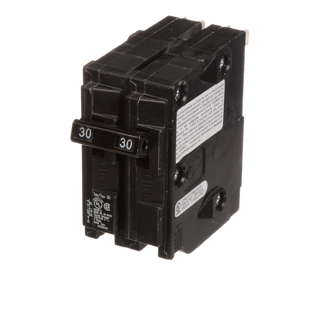SIEMENS Siemens D230 2-Pole 30 Amp 3/4 Inch 10 K Circuit Breaker