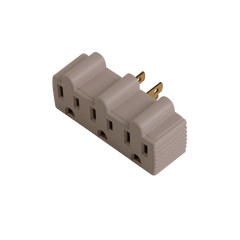DIVERSITECH Diversitech 7-AD010000 Power Block Adapter Triple Tab 15A 125V (Each)