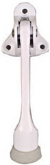 NATIONAL HARDWARE National Mfg N248-435 Kick Down Door Stop 4in White 5 Pack