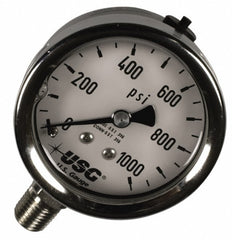 AMETEK Ametek 256151 Pressure Gauge 30-0-30 Psi 2.5 in Dial