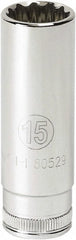 GEARWRENCH Gearwrench 80526 Deep Hand Socket 12mm 3/8 Drive