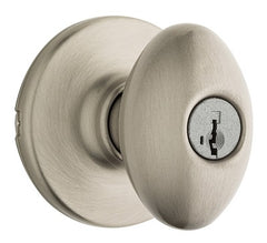 KWIKSET Kwikset 400AO 15 Smt 6AL Rcs V1 Entry Lockset Satin Nickel