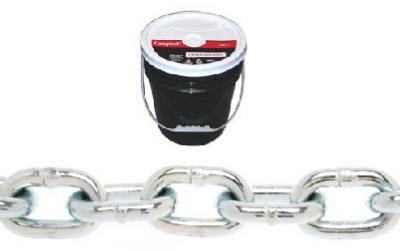 CAMPBELL Apex Tools Group Llc 140623 Proof Coil Chain 3/8 in 63 Ft