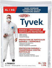 DUPONT Dupont 14123 Trimaco Tyvek Disposable Coverall X-Large (No Elastic)