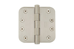 EMTEK Emtek 91034US15 Steel Door Hinge Pair Satin Nickel 4x4