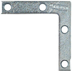 NATIONAL HARDWARE National Mfg N266-486 Flat Corner Iron 2x3/8 in Zinc