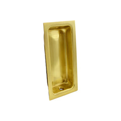 IVES Ives 227B4 Large Rectangular Flush Pull Solid Brass