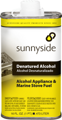 SUNNYSIDE Sunnyside 83416 Denatured Alcohol 1 Pint