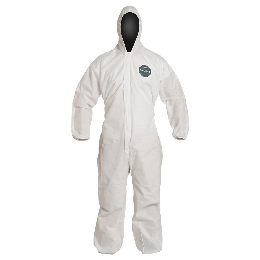 DUPONT Dupont PB127SWHMD002500 Disposable Coveralls Medium 25 Pack